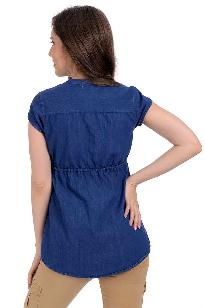 Blusa para Embarazada de Manga Corta - Imagen 5