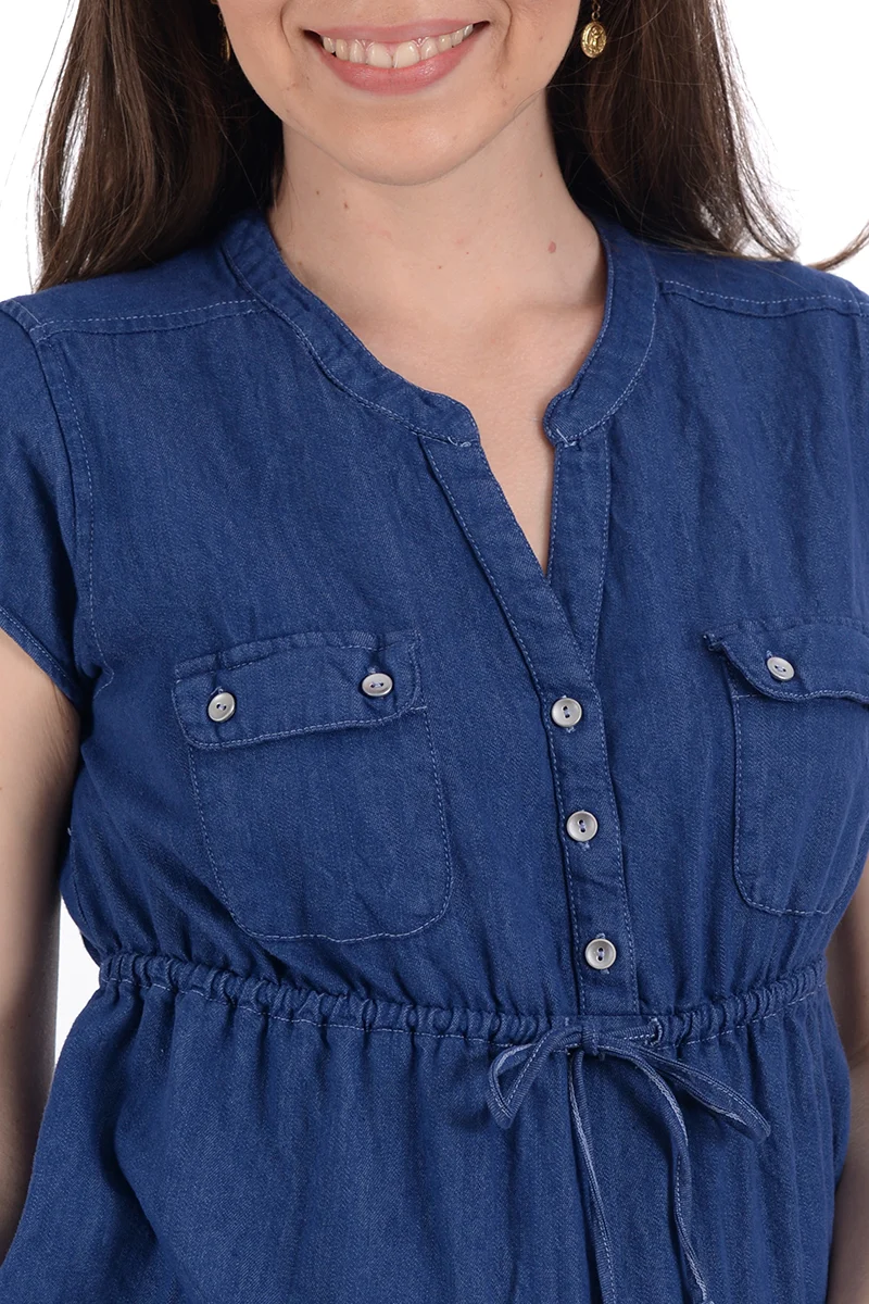 Blusa para Embarazada de Manga Corta - Imagen 4