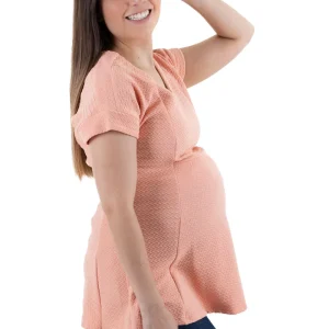 Blusa  para embarazada MAMA MIA Maternity Estilo Peplum
