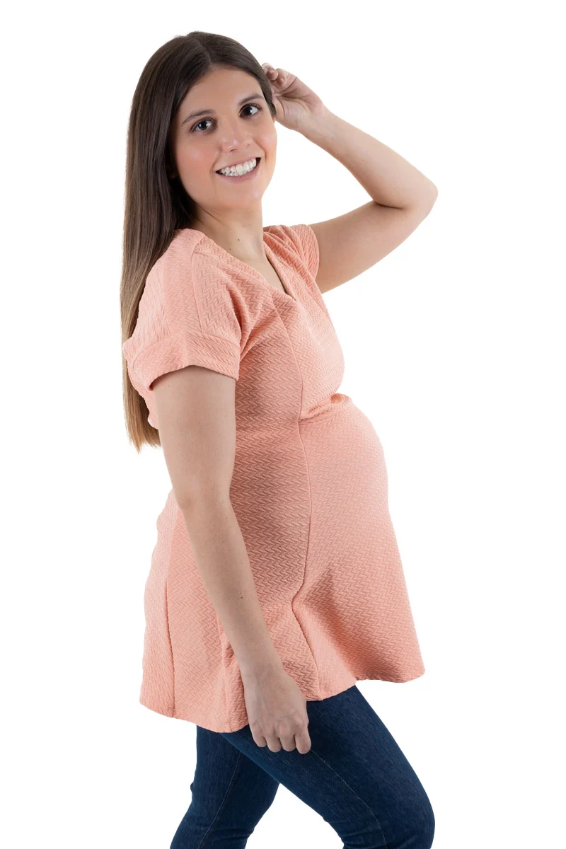 Blusa para embarazada MAMA MIA Maternity Estilo Peplum