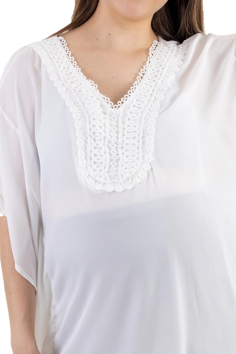 Blusa Tipo Capa con Estilo Bohemio de Maternidad - Imagen 4