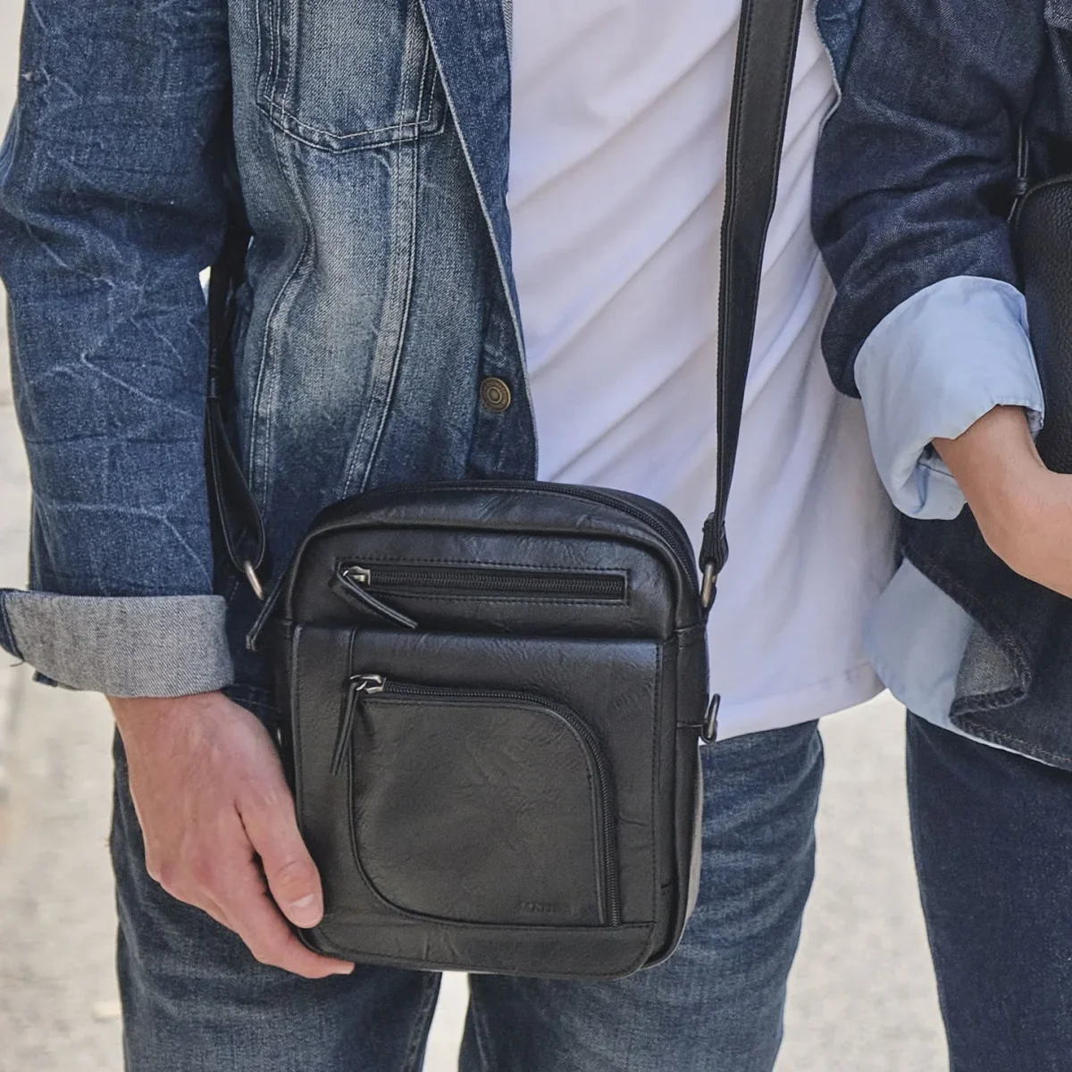 Bolso Bandolera para Hombre Matties Experto (19x23cm) - Imagen 6