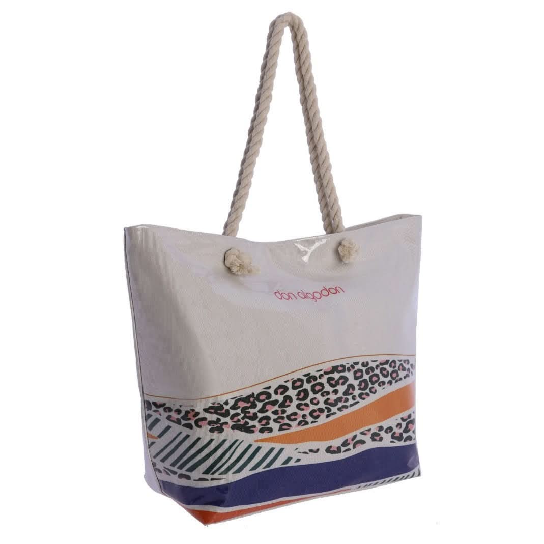 Bolso de Playa lona plastificada Don Algodón Macha - Imagen 3