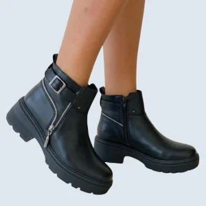 BOTIN CON ACCESORIO DE CREMALLERA Y CORREA