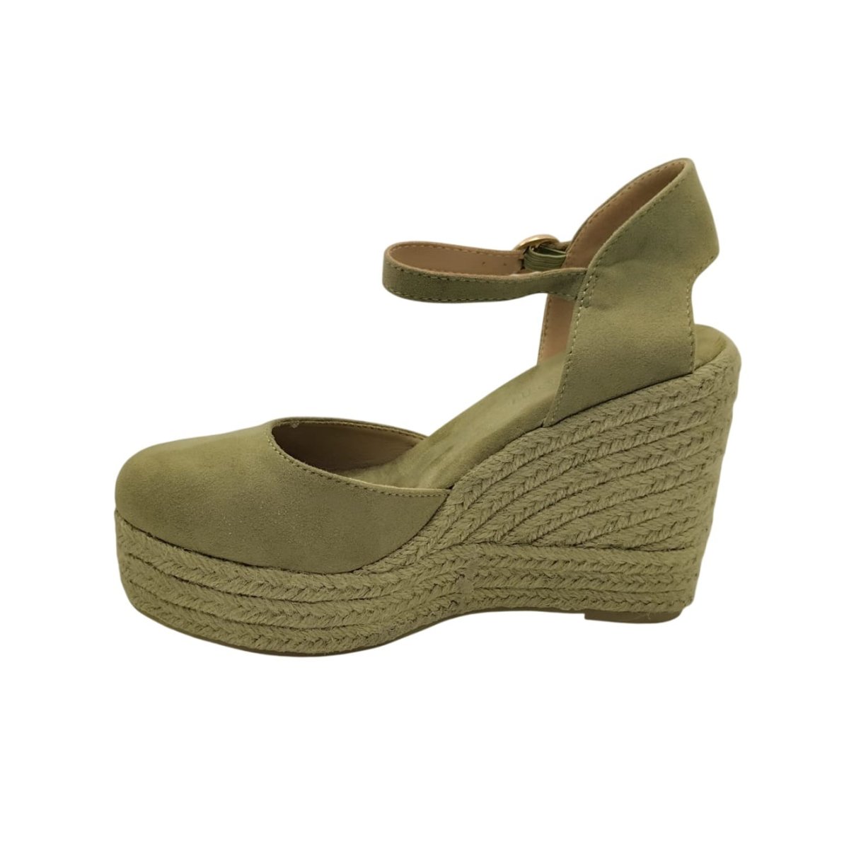 Valenciana con pulsera al tobillo con cuña 10cm y plataforma 3cm Buonarotti CF5319 - Imagen 3