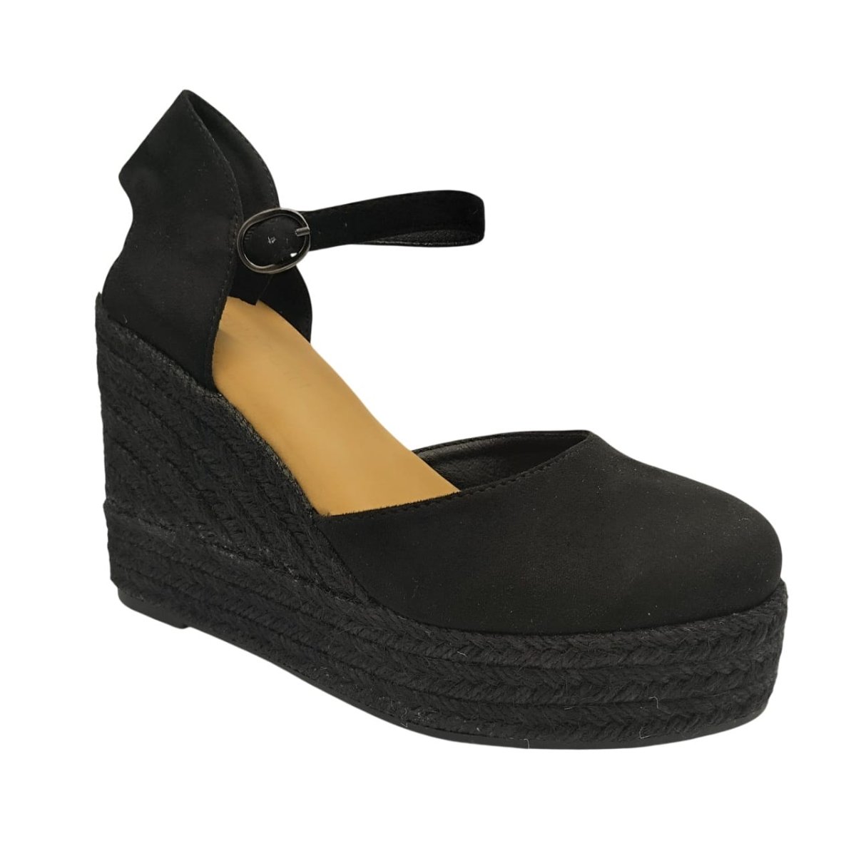 Valenciana con pulsera al tobillo con cuña 10cm y plataforma 3cm Buonarotti CF5319 - Imagen 8