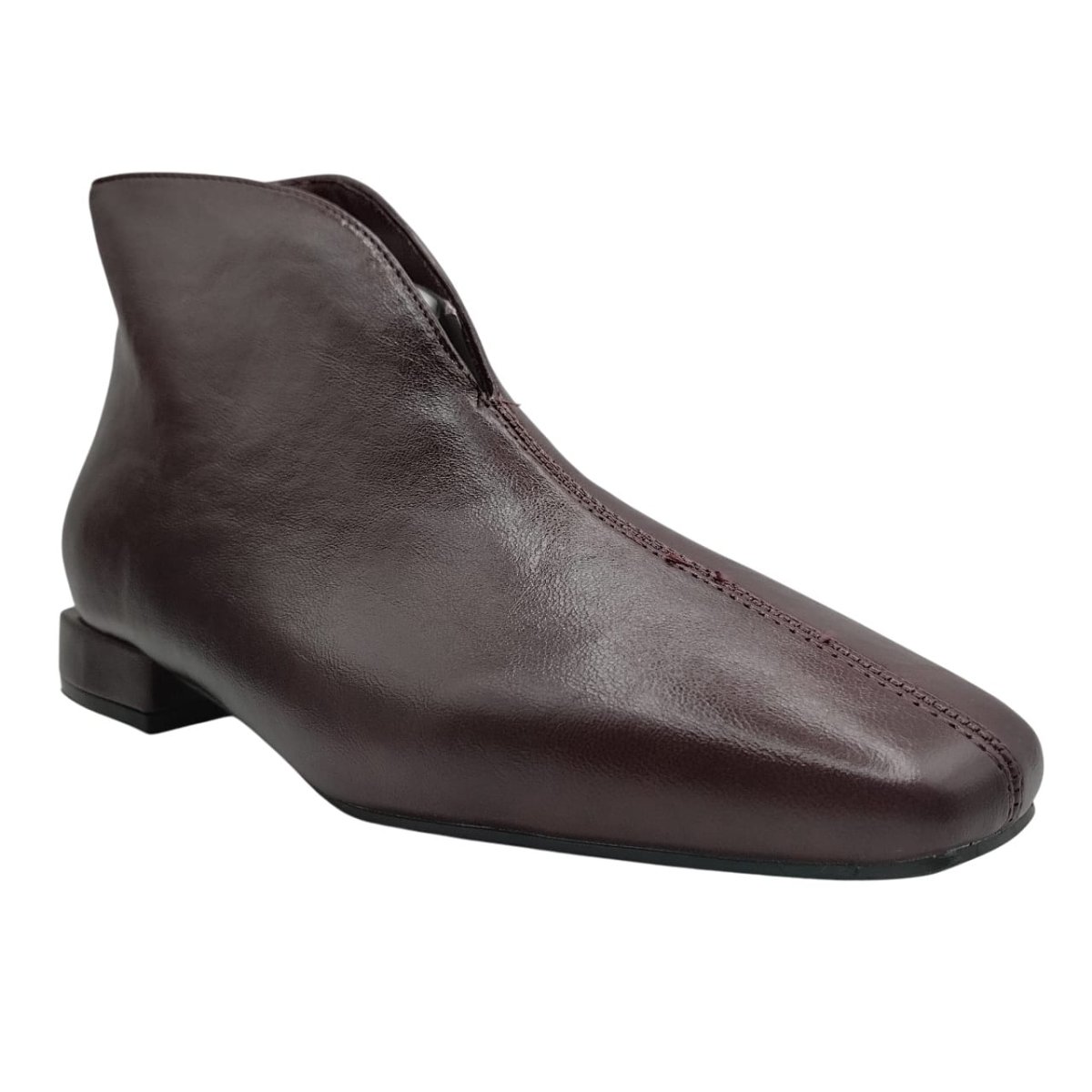 Botines cremallera talonera tacón 2 cm Buonarotti S5510DH - Imagen 4