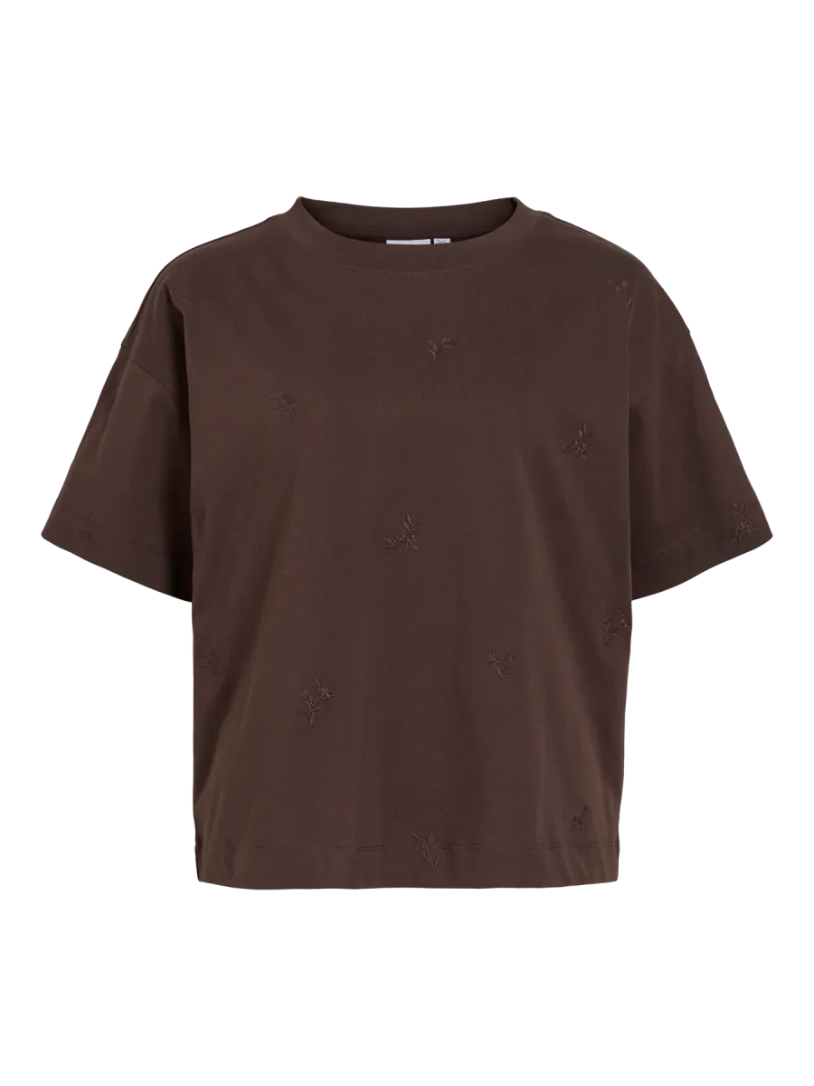 Camiseta Monie floral bordada - Imagen 3