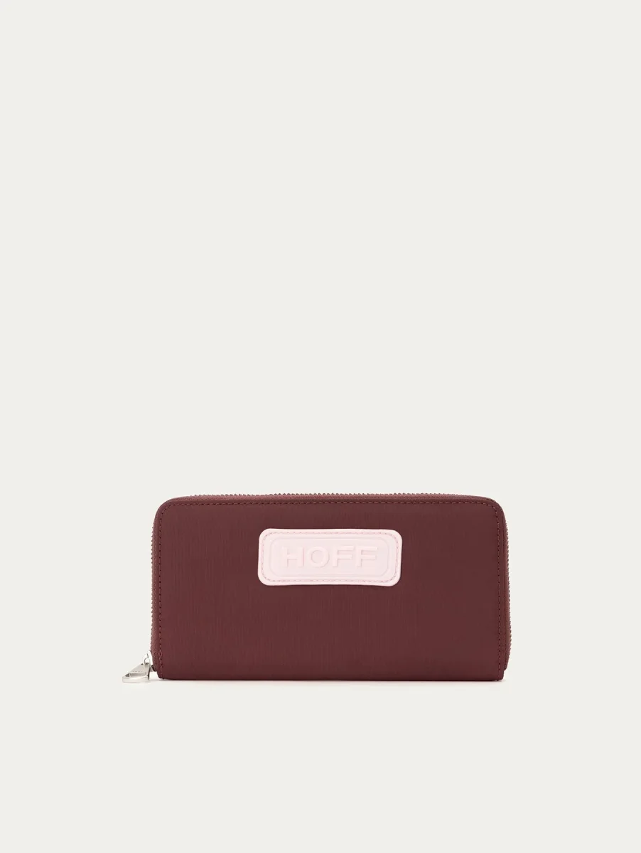 CARTERA NYLON BURDEOS - Imagen 2