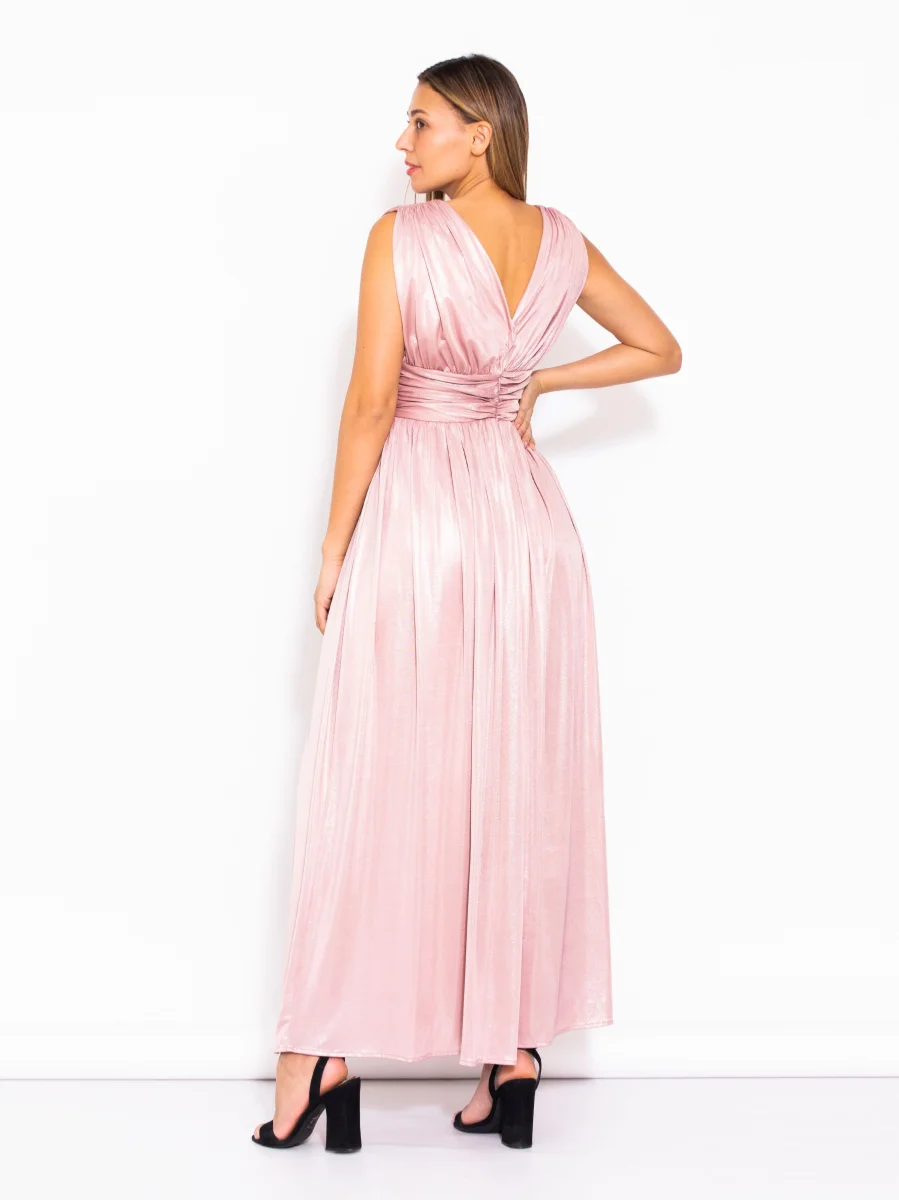 Vestido De Fiesta Champagne - Imagen 4