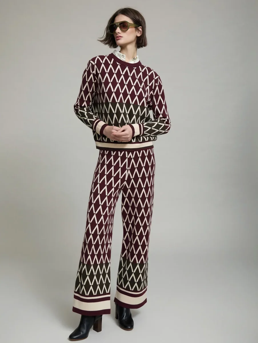 Pantalón Punto Conjunto Mazzoni - Imagen 7