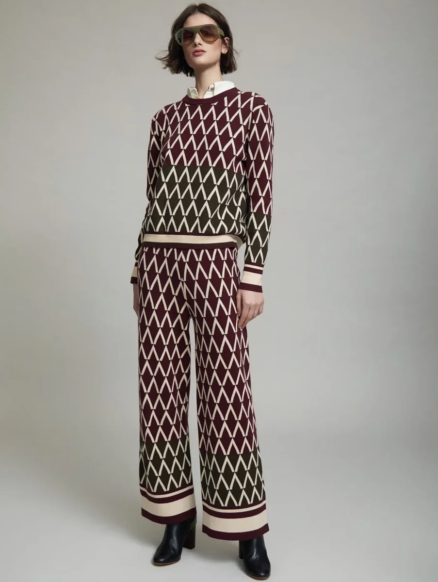 Pantalón Punto Conjunto Mazzoni - Imagen 3