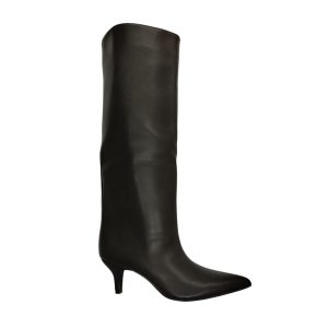 Bota alta rodillera tacón 6 cm Ideal Shoes 2526