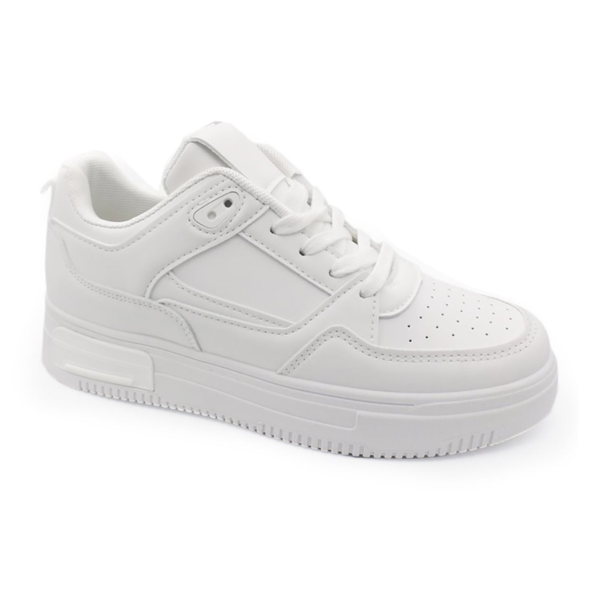 Zapatilla deportiva doble suela blanca Jomix FL717b - Imagen 2