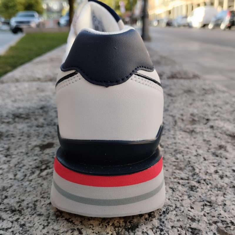 Zapatilla deportiva estilo casual blanco Jomix-nu1510-2 - Imagen 5