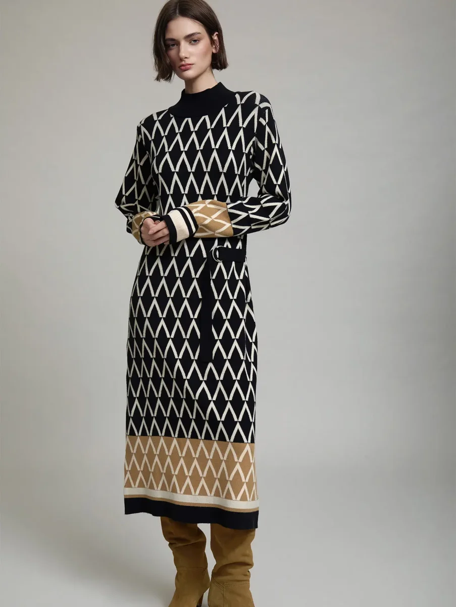 Vestido Jacquard Mazzoni - Imagen 4