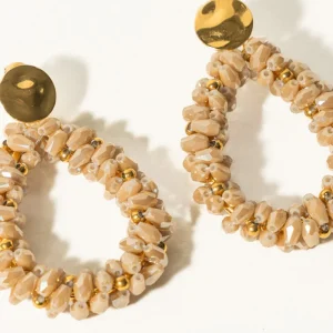 Pendientes MAGRITT beige