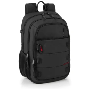 Mochila para portátil 15,6" 3 dptos. Gabol Disk 47x33x19cm