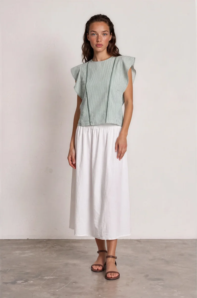 Falda ALTEA blanca - Imagen 3