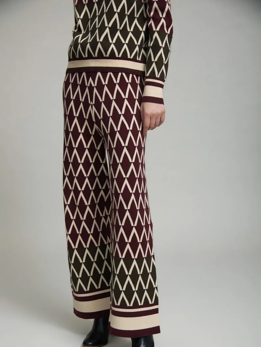 Pantalón Punto Conjunto Mazzoni