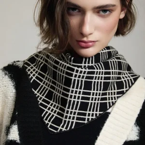 Pañuelo Jacquard Ivory