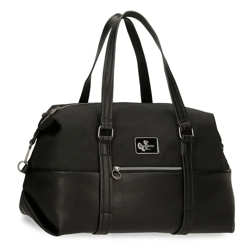 Bolsa de viaje (40x25x20cm) Pepe Jeans Christine Negro - Imagen 2