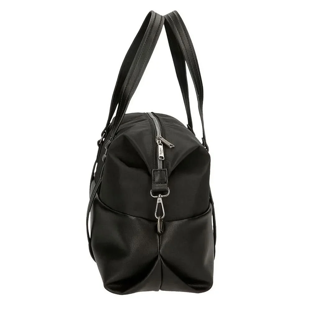Bolsa de viaje (40x25x20cm) Pepe Jeans Christine Negro - Imagen 4