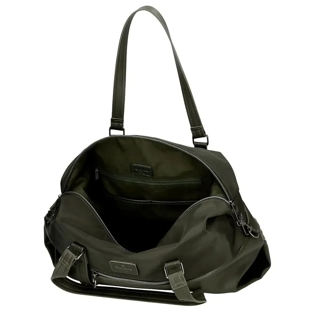 Bolsa de viaje (40x25x20cm) Pepe Jeans Christine Verde - Imagen 5