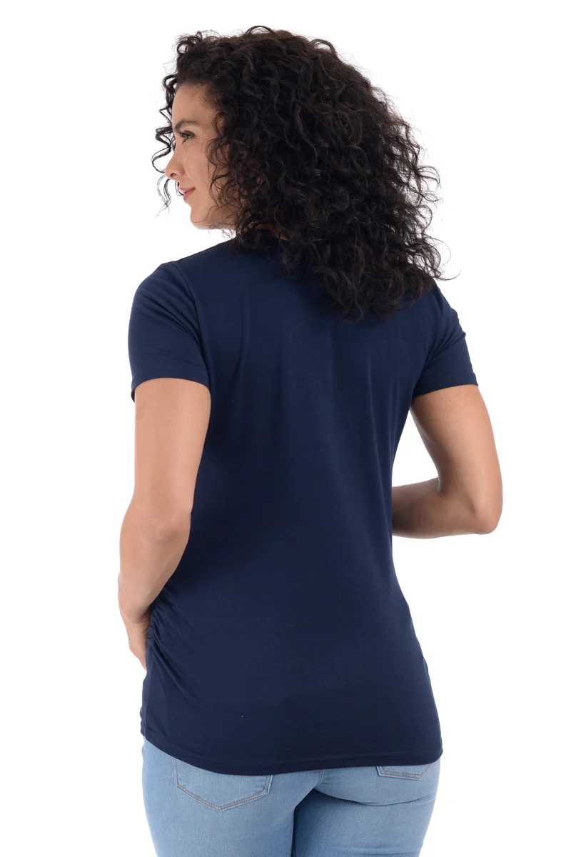 Playera de Maternidad Con Estampado Brilloso Love - Imagen 4