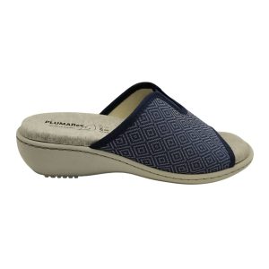 Zapatilla pinki abierta de los dedos Plumaflex 14503