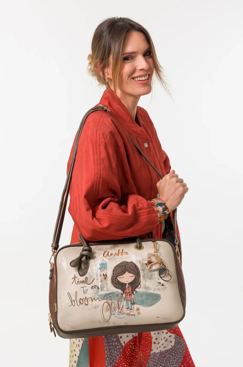 Bolso de asa corta cuadrado Anekke Tulip - Imagen 3