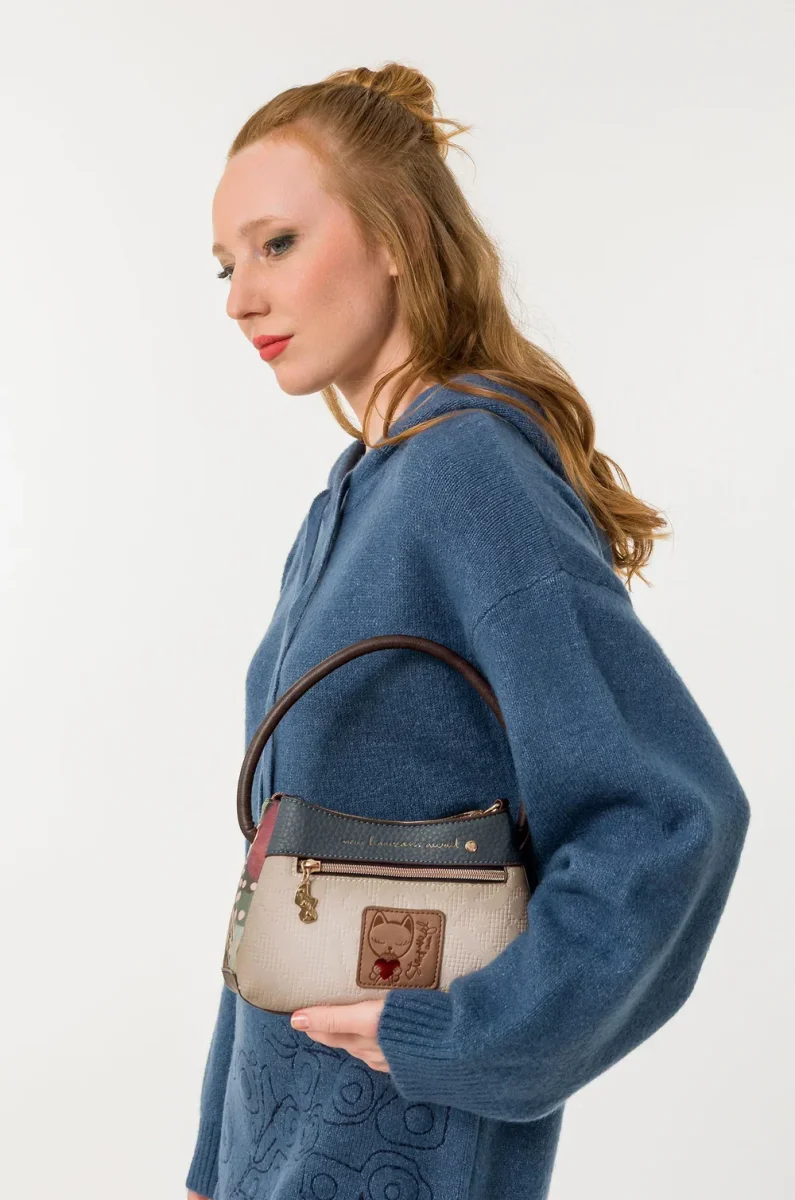 Bolso de Hombro con Bandolera Anekke Tulip - Imagen 5