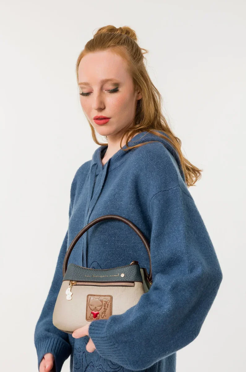 Bolso de Hombro con Bandolera Anekke Tulip - Imagen 7