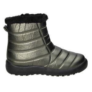 Botín de frio e impermeable verde Stay 35-321