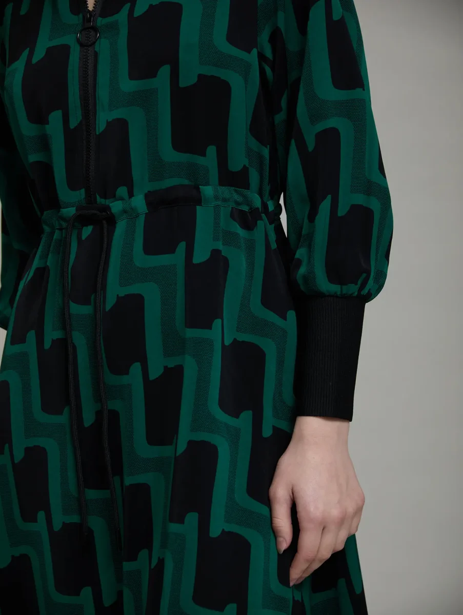 Vestido Midi Estampado Sylvie - Imagen 4