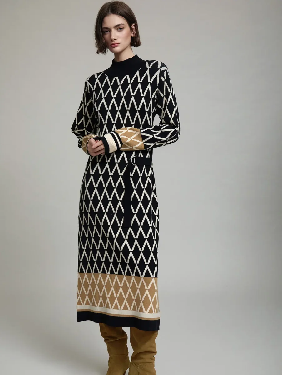 Vestido Jacquard Mazzoni - Imagen 6