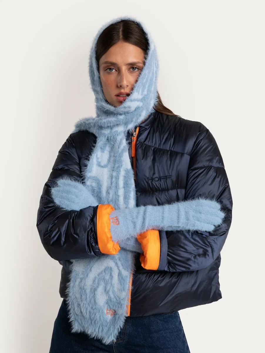 BUFANDA GSTAAD AZUL CLARO