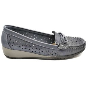 Zapato mocasín ancho especial con cuña de 3cm Yameiji dr1260