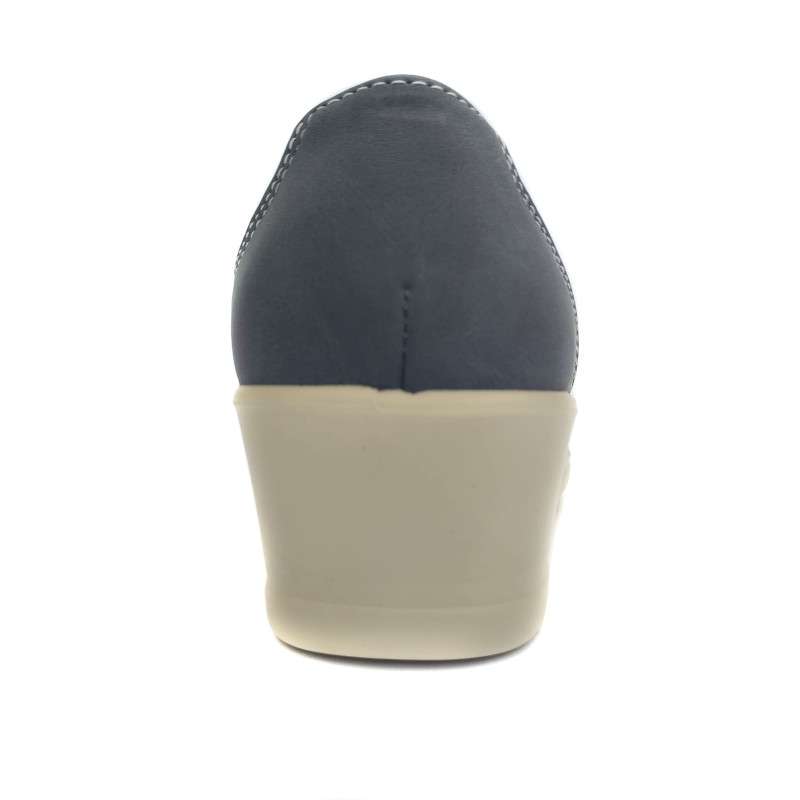 Zapato mocasín ancho especial cuña 4cm Yameiji zsb153 - Imagen 5